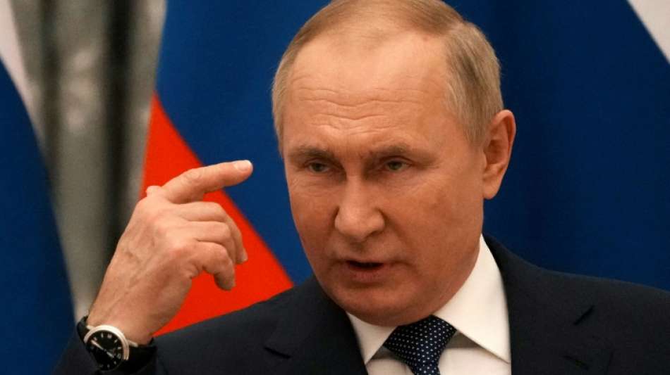 Macron schl&auml;gt Putin gemeinsames Erarbeiten "konkreter Sicherheitsgarantien" vor