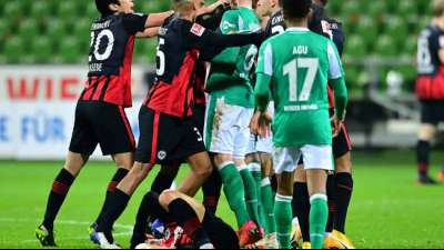 Frankfurter Siegesrausch endet in Bremen