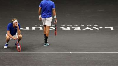 Tennis - Laver Cup: Zverev verliert im Doppel - Europa f&uuml;hrt 3:1