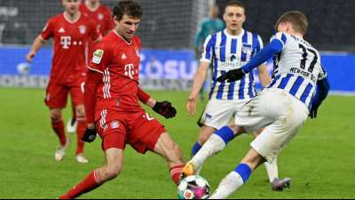 Sieg im Berliner Schneetreiben: Bayern gelingt Generalprobe f&uuml;r Klub-WM