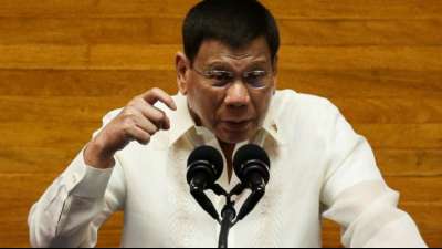 Philippinischer Pr&auml;sident will f&uuml;r Amt des Vizepr&auml;sidenten kandidieren