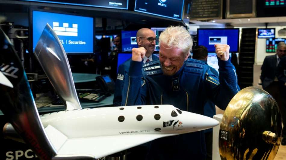 Virgin Galactic: Branson erreicht an Bord von Raumflugzeug den Weltraum 