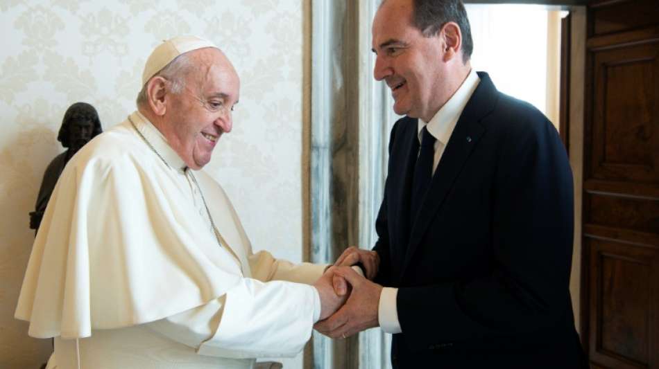 Papst Franziskus empf&auml;ngt Frankreichs Premierminister Jean Castex