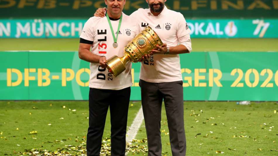 FC Bayern: Trainer Hansi Flick spricht sich mit Salihamidzic aus 