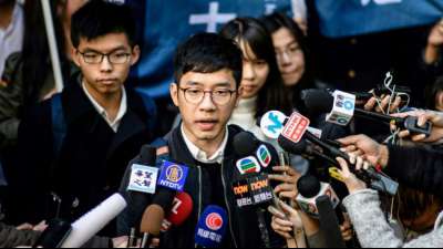 China kritisiert Asyl f&uuml;r Hongkonger Aktivisten Law in Gro&szlig;britannien