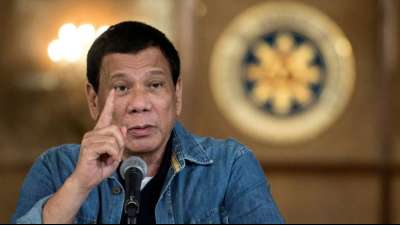 Wahlkommission: Duterte zieht Bewerbung um Senatorenposten zur&uuml;ck