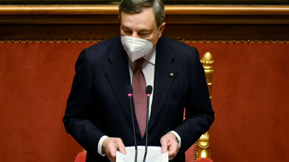 Draghi gewinnt Vertrauensabstimmung im Senat mit gro&szlig;er Mehrheit