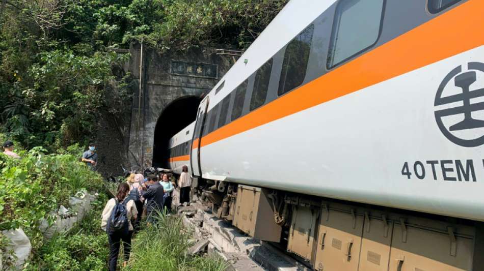 Dutzende Tote bei Zugungl&uuml;ck in Taiwan