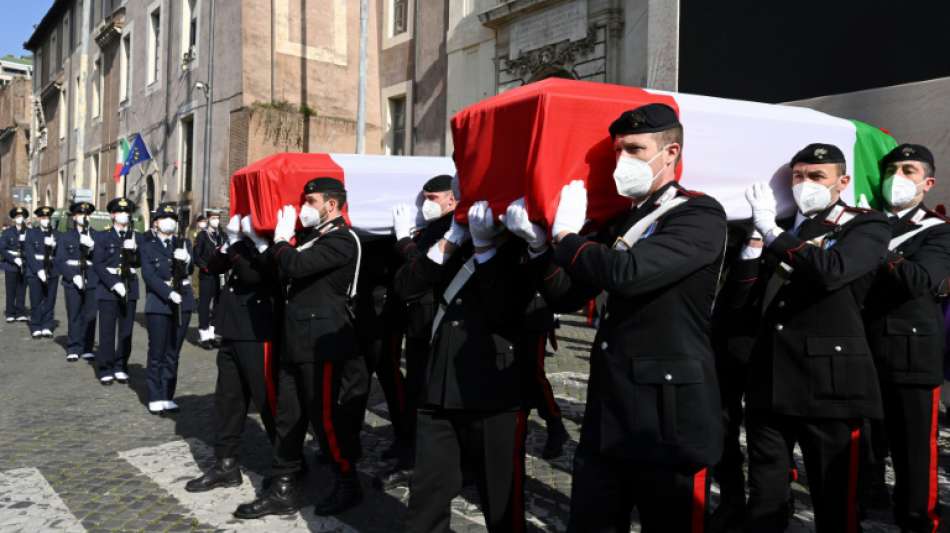 Trauerfeier f&uuml;r im Kongo get&ouml;teten italienischen Botschafter
