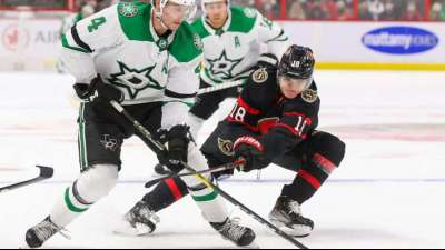 NHL: Deutsche Eishockey-Hoffnung St&uuml;tzle gewinnt mit Ottawa