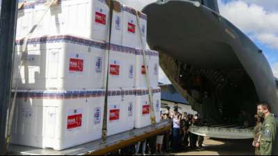 Corona-Impfkampagne in Brasilien angelaufen
