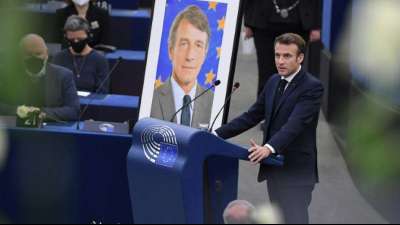Europ&auml;isches Parlament nimmt Abschied von Pr&auml;sident Sassoli