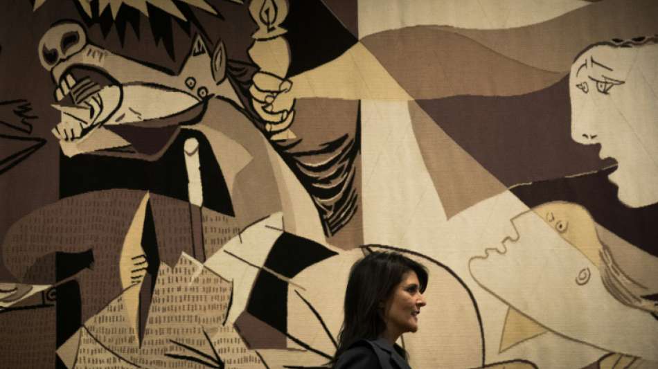 UN-Sicherheitsrat: Picassos "Guernica" in Geb&auml;ude abgeh&auml;ngt