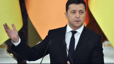 Pr&auml;sident der Ukraine fordert weltweite "Anti-Putin-Koalition"