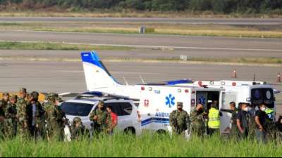 Zwei Polizisten bei Explosion an Flughafen in Kolumbien get&ouml;tet