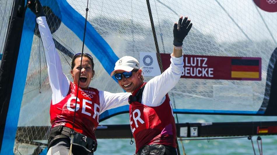 Segeln: Lutz/Beucke - Silber im 49erFX - Heil/Pl&ouml;&szlig;el - Bronze