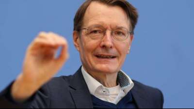 Lauterbach h&auml;lt Omikronwelle f&uuml;r kontrollierbar - und nimmt &Ouml;ffnungen ins Visier