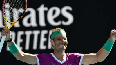 Nadal zum 14. Mal im Viertelfinale der Australian Open