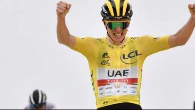 Tour de France: Pogacar triumphiert auf K&ouml;nigsetappe und baut Vorsprung aus