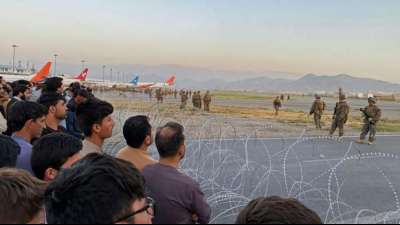 USA sch&uuml;tzen Flughafen vor Terror-Bestien der Taliban