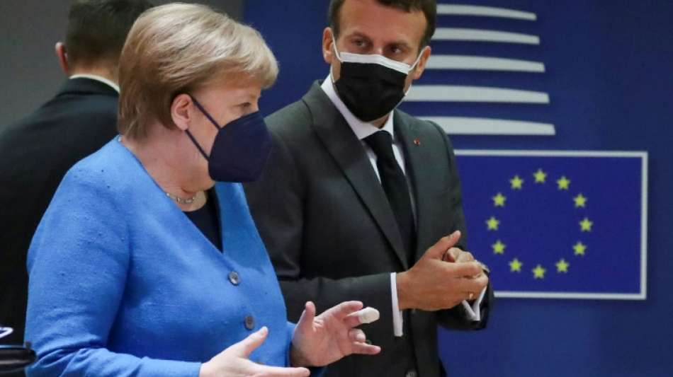 Berlin zieht "sehr positive" Bilanz von vier Jahren Merkel und Macron
