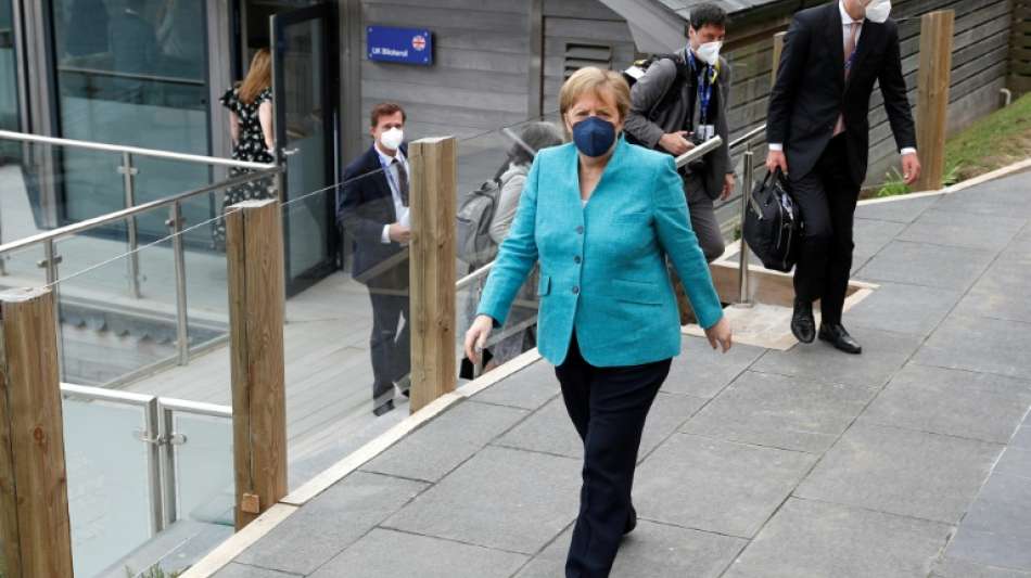 Merkel spricht am Rande von G7-Gipfel mit Biden - auch &uuml;ber Nordstream 2