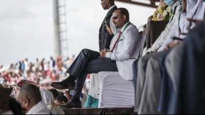 &Auml;thiopiens Regierungschef Abiy Ahmed f&uuml;r neue f&uuml;nfj&auml;hrige Amtszeit vereidigt