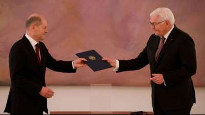 Steinmeier mahnt Scholz-Kabinett zu Einsatz f&uuml;r gesellschaftlichen Zusammenhalt
