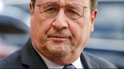 Frankreichs Ex-Pr&auml;sident Hollande kritisiert Schr&ouml;ders Gazprom-Engagement