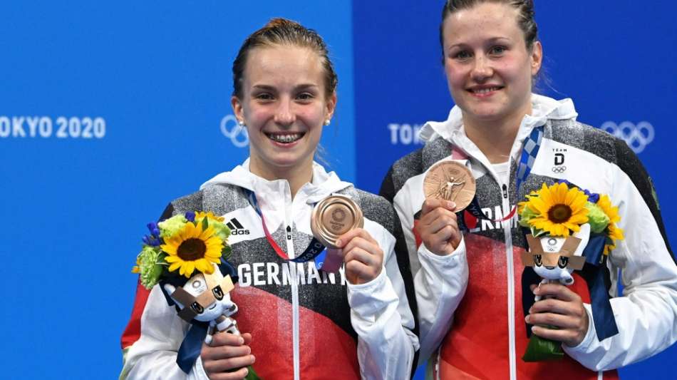 Wasserspringerinnen Punzel/Hentschel holen erste deutsche Olympia-Medaille