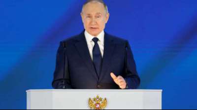 Putin sagt entschiedenen Kampf gegen den Klimawandel zu
