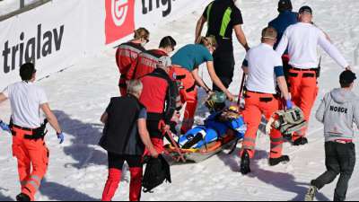 Skifliegen: Tande nach Sturz "gut durch die Nacht gekommen"