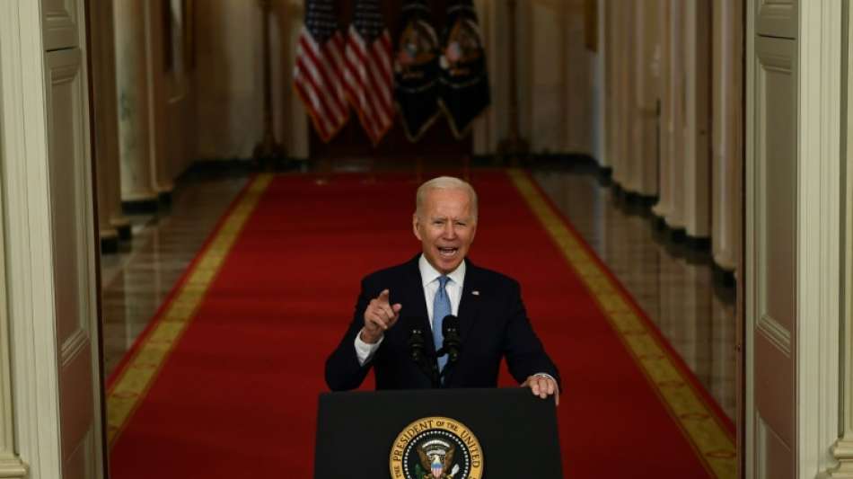 Biden verteidigt Truppenabzug aus Afghanistan gegen Kritik