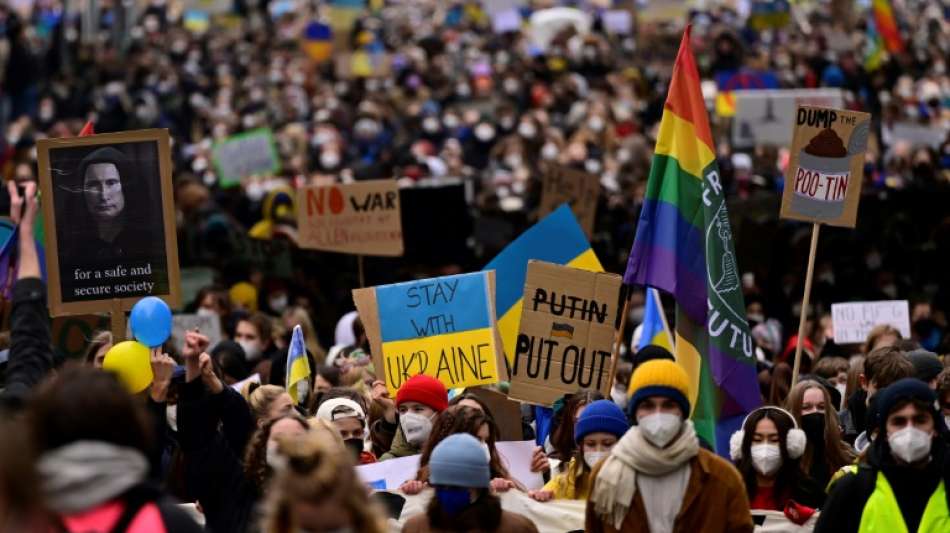 Zehntausende bei Protesten von Fridays for Future gegen Krieg in der Ukraine