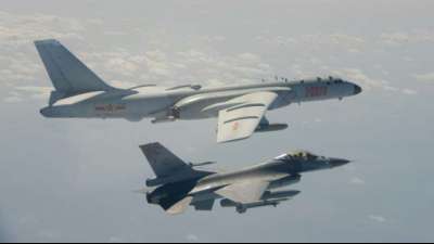 Taiwan verzeichnet Rekordzahl chinesischer Jets in seiner Luftraum-&Uuml;berwachungszone