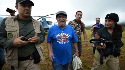 Acht Ex-Mitglieder von Farc-Guerilla in Kolumbien wegen Kriegsverbrechen angeklagt