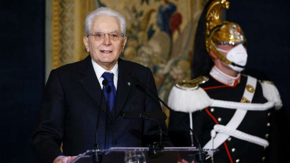 Italiens Pr&auml;sident Mattarella f&uuml;r zweite Amtszeit vereidigt