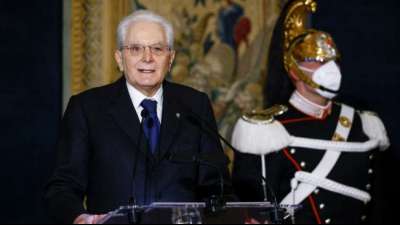 Italiens Pr&auml;sident Mattarella f&uuml;r zweite Amtszeit vereidigt