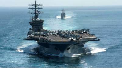 US-Flugzeugtr&auml;ger "Nimitz" bleibt angesichts von "Drohungen" Irans am Golf