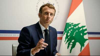 Macron sagt bei Geberkonferenz hundert Millionen Euro f&uuml;r den Libanon zu
