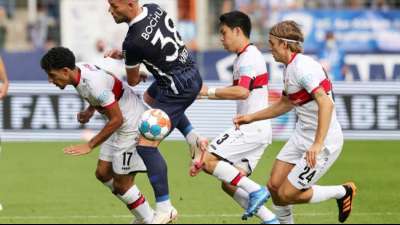 Fu&szlig;ball: R&uuml;ckkehrer Bochum steckt schon fr&uuml;h im Keller fest