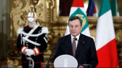 Draghi &uuml;bernimmt das Ruder in Italien