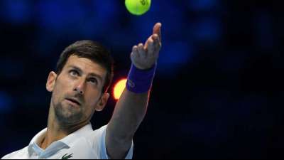 Topfavorit Djokovic startet erfolgreich in die ATP Finals