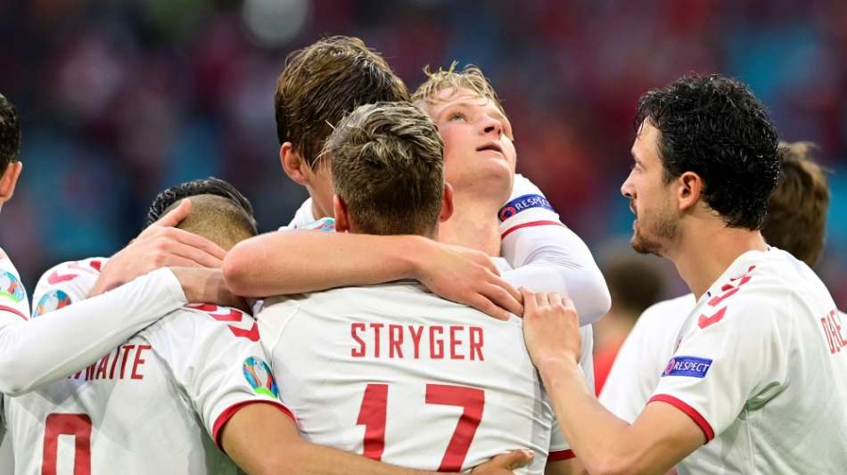 Mit Ajax-Power und dem Geist von 1992: D&auml;nemark st&uuml;rmt ins Viertelfinale