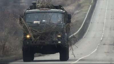 Ukrainischer Grenzschutz meldet russischen Angriff auch von Belarus aus