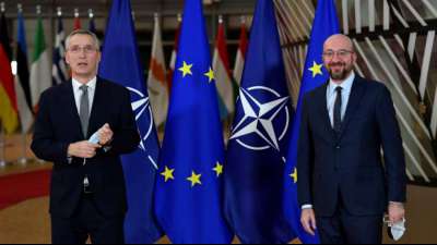 EU und Nato wollen Zusammenarbeit weiter stark ausbauen