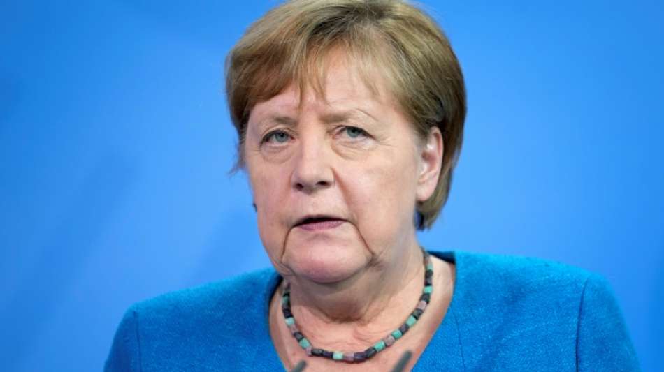 Merkel empf&auml;ngt im Kanzleramt nigrischen Pr&auml;sidenten Bazoum