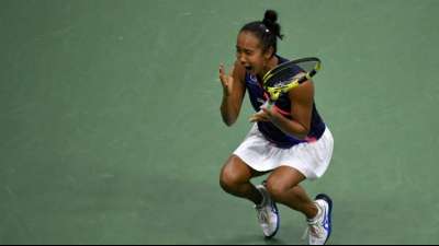 Sensationelle Leylah Fernandez steht im Finale der US Open