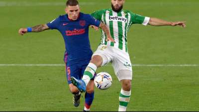 Fu&szlig;ball, 1:1 bei Betis: Atletico Madrid patzt erneut im Titelrennen