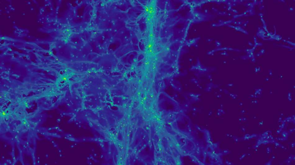 Astronomen machen bisher beste Bilder des kosmischen Netzwerks